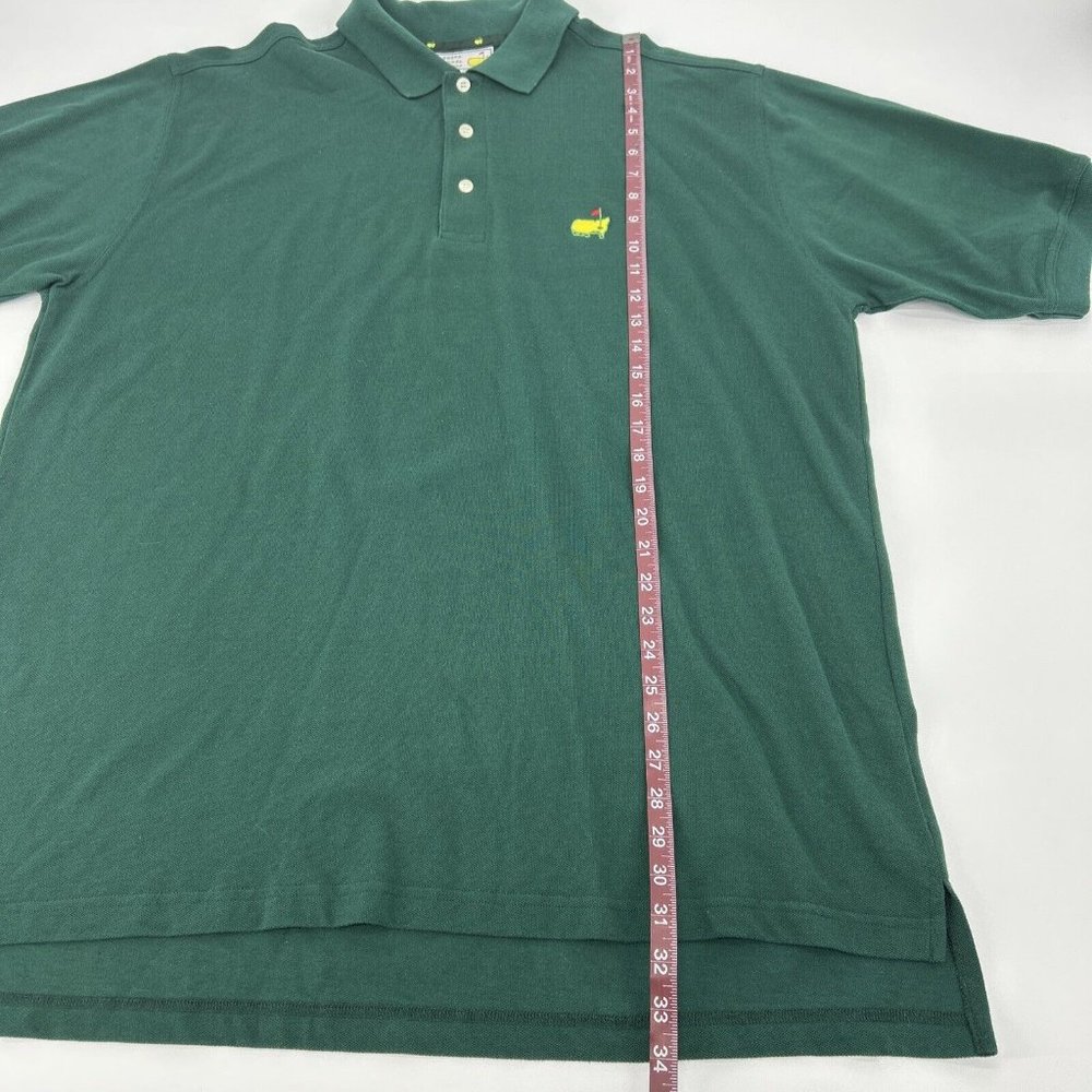 Augusta National Golf Shirt Men's XL Green Slazenger Short Sleeve Polo Masters - Picture 4 of 8